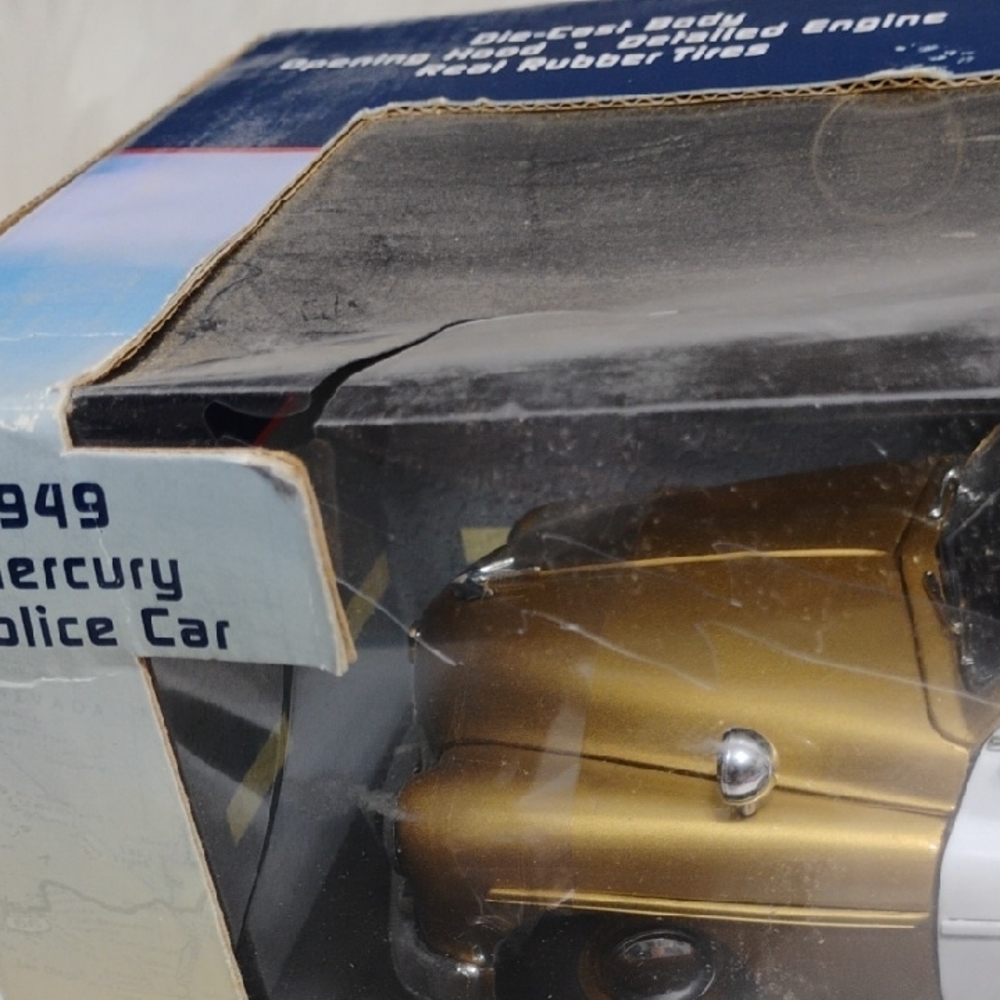 1949 Mercury Texas Highway Patrol Route 66 Die Cast Collectible Car - Picture 11 of 11